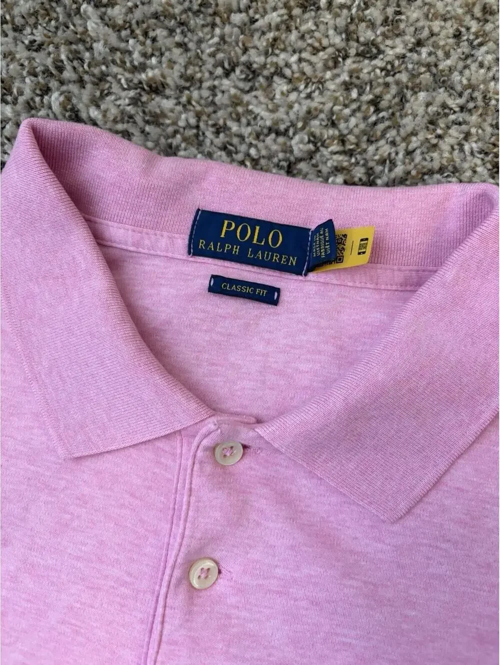 Lot of 2 - Polo Ralph Lauren Men’s Size XL Polo Shirts Cotton Short Sleeve Pony